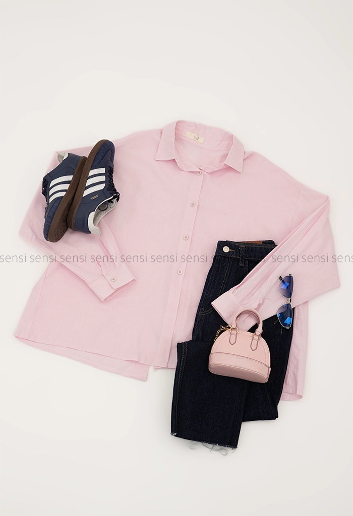 شومیز اسلپ پشت بندی کد1005351